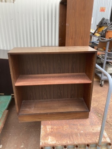 Rolling Cart with Assorted Bookshelves