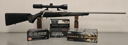 Sako 85 SM Bolt-Action Rifle, .270 WSM, Zeiss Scope, Serial 053250