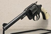 Colt Police Positive Special .38 Special Revolver, 6" Barrel, Pearl Grips, Serial F09135 - 5
