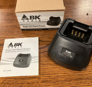 (3) BK Radio Single Unit Rapid Charger