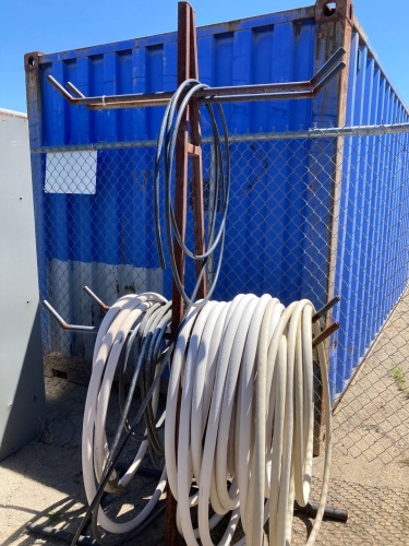 Large Metal Hose Reel