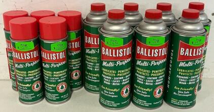 (12) 16 Oz Cans Of Ballistol Multi-Purpose Oil