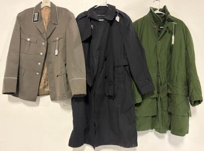 (3) Military Coats