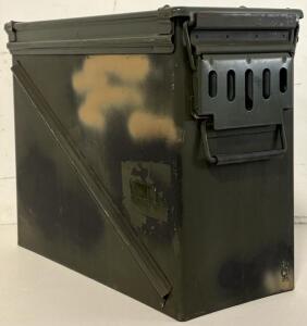 Green Military Ammo Can (L17.5&rdquo;xW8&rdquo;xH14&rdquo;)