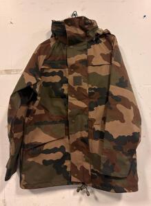French Army CCE Camouflage Waterproof Parka, VTN 96L, 2006, Hooded, 72875