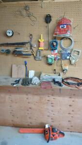 (Offsite) Echo 510EVL Chainsaw, 50.1cc, 20" Bar, 3/8" Chain, Husqvarna Cover, Oregon Bar