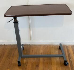 (OFFSITE) Vaunn Medical - Adjustable Rolling Table - Top 15x30