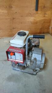 ( Offsite ) Honda EG650 Generator, 650VA Max Output, 120V AC, 12V DC, G100 Engine, Serial# G100-327480