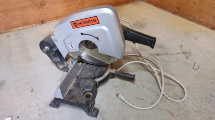 ( Offsite ) Hitachi C10FB 10" Compound Miter Saw, 1310W, 4100RPM, 115V, Working, Partial Serial D4xxxx