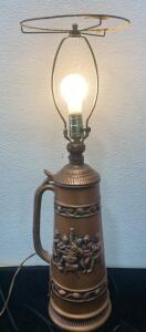 Stein Lamp 28&rdquo; Tall ( Great Condition)