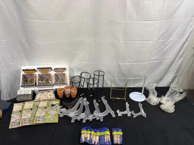 Craft Supplies & Display Stands, Tree House Studio, Spindles, & More