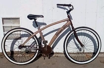 26" Basque Bro Cruiser. 1 Speed. Brown &Black.