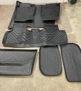 New Trunk and Floor Mats -powoq- Fits Tesla -