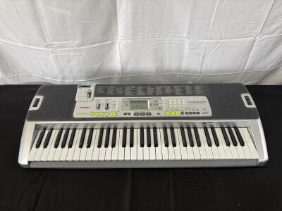 Casio LK-200S Electronic Keyboard, 61 Keys, Key Lighting System