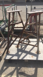 Pallet of (2) Metal Stands