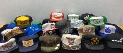 (31) Assorted Baseball Caps / NFR-NRA-Mack and More