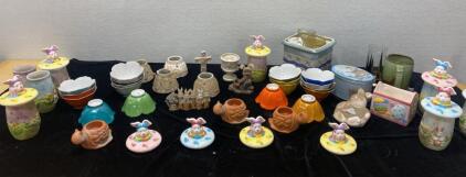 Easter Jars and Decor / Candle Holders and More