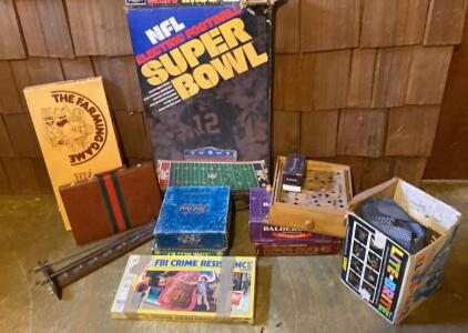 ( Offsite ) Vintage Games - NFL Super Bowl - the Farming Game and More