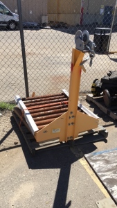 Roller Table W/ Hand Crank