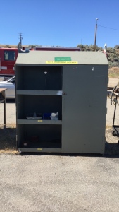 Steel Tool Locker 61&rdquo;x24&rdquo;x77&rdquo;