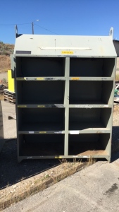 Steel Storage Bin 54&rdquo;x79&rdquo;x24&rdquo;