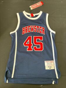 Headgear Classics Youth Basketball Jersey, Brewster, Mitchell #45, Size S