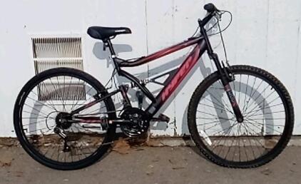 26" Hyper Shocker 2G. 18 Speed. Black And Red. Tires Need Air.