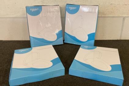 Stained Toilet Seats? Don&rsquo;t Worry. (4) Unopened White Toilet Seats.