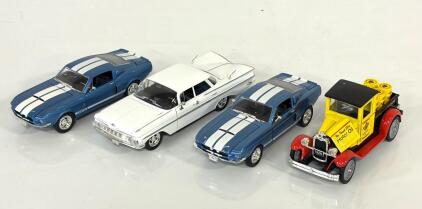 Collectible Die Cast Model Cars Including 67&rsquo; Gt 500 Shelby Mustang And More