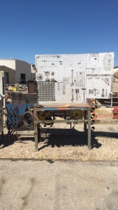 Metal Work Bench 105”x29”x84”