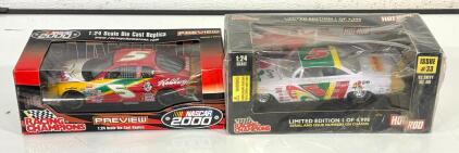 Racing Champions 1:24 Terry Labonte #5 Kellogg's NASCAR 2000 & '62 Chevy Bel Air Hot Rod LE 4998