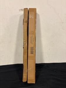 (2) Cast Iron Sandwich Maker And (2) Pack String Light Poles For Deck And Fence