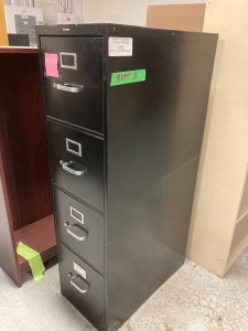 Black Filing Cabinet