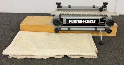 Porter-Cable 4212 Dovetail Jig &ndash; 12" Capacity, Half-Blind/Through Joints, Bench Mounted