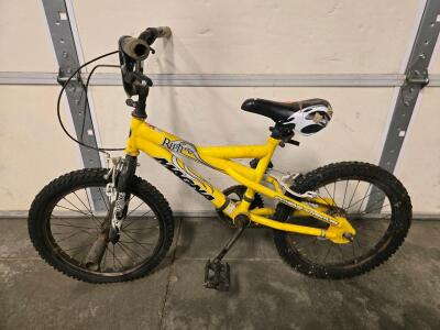 18" Yellow Riptide Magna Bike