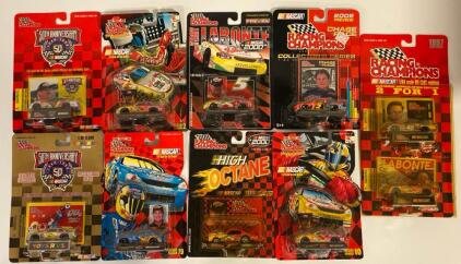 Collection Of Vintage Racing Champions NASCAR 1:64 Scale Die-Cast Cars