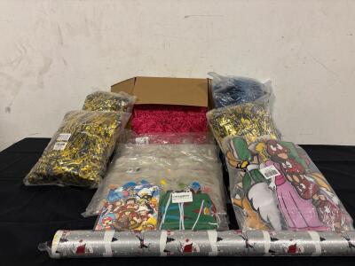 Party Lot Wrapping Paper Mario Yard Signs Banners Confetti And More