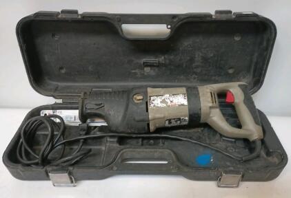 Porter Cable Sawzall With Easy Blade Change In Case