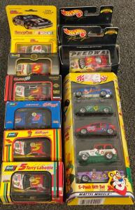 Collection Of Vintage NASCAR Die-Cast Model Cars Primarily Featuring Terry Labonte's #5 Kellogg's Racing Vehicles