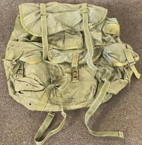 Vintage US Army Large LC-2 ALICE (All-Purpose Lightweight Individual Carrying Equipment) Field Pack