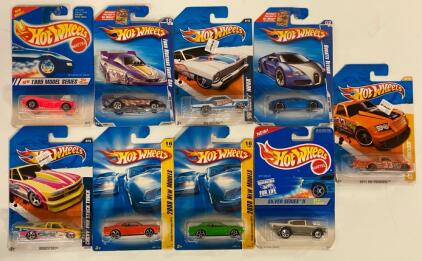 (9) Mattel Hot Wheels In Packaging