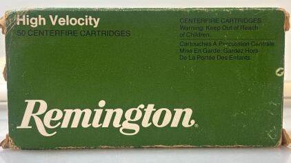 Remington .357 Magnum 125gr SJHP High Velocity, 50 Nickel-Plated Rounds, R357M1, USA