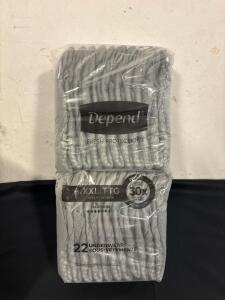 Depend XXL Protective Underwear