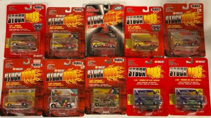 Collection Of Racing Champions Stock Rods Die-Cast Vehicles