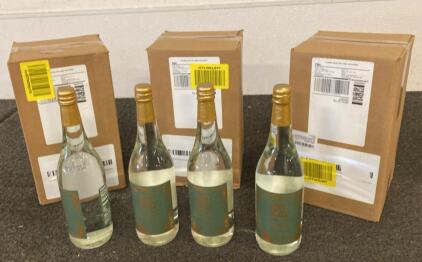(16) Bottles of Dry Botanical Bubbly Reserved- Spiced Pear - Best Buy Date Sep 05 2025 - Non Alcoholic