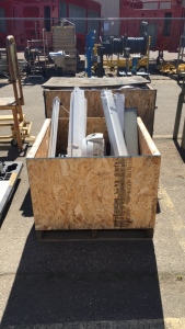 Box Pallet of Fans and Lights