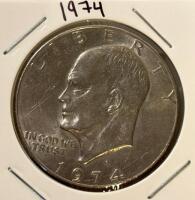 (3) Eisenhower One Dollar Coins - 2