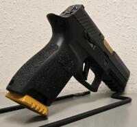 SIG Sauer P320 9mm, Striker-Fired, Gold Barrel & Baseplate, Serial 58H113555 - 2