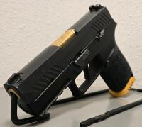 SIG Sauer P320 9mm, Striker-Fired, Gold Barrel & Baseplate, Serial 58H113555 - 5