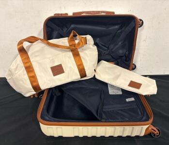 Coolife 20&rdquo; Suitcase With Combination Lock